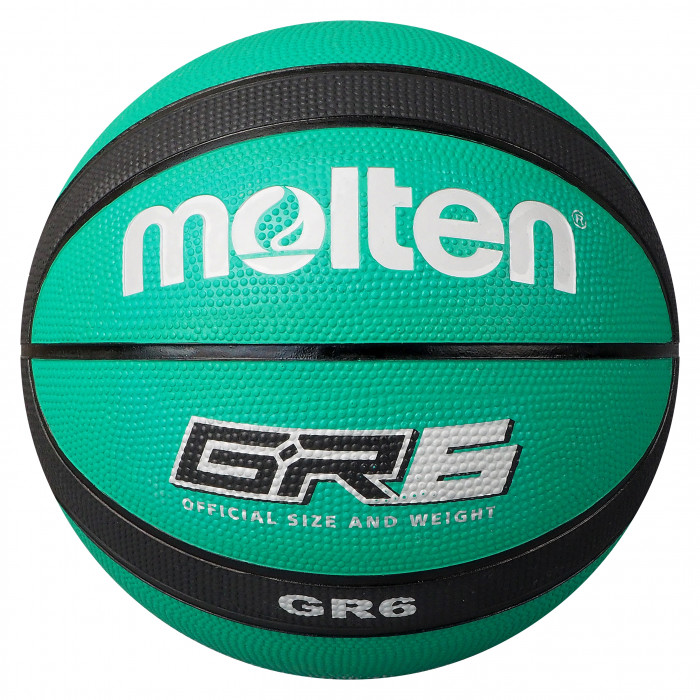 Molten BGR-GK Green Black Basketball BGR6-GK Main Front Image