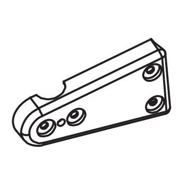 Shell Bracket Right (without thread)