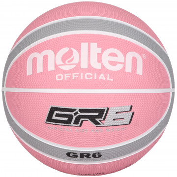 GR Series - Rubber Basketball (Pink/Silver)